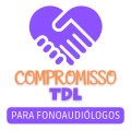 Logo compromisso tdl para fonoaudiólogos